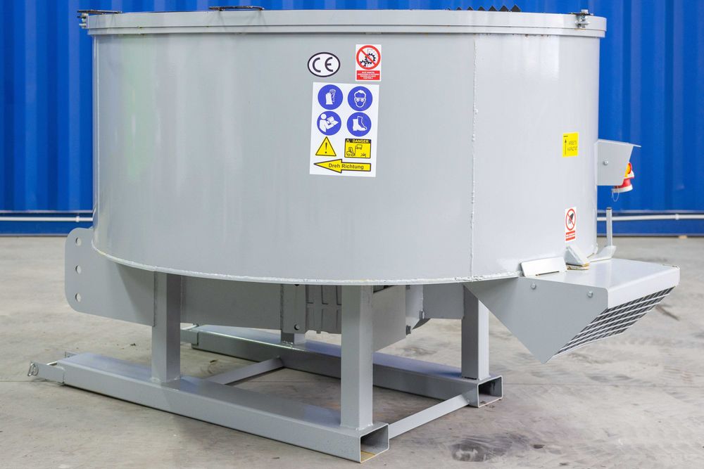 Betoniarka elektryczna 1000l mieszalnik betonu transport gratis