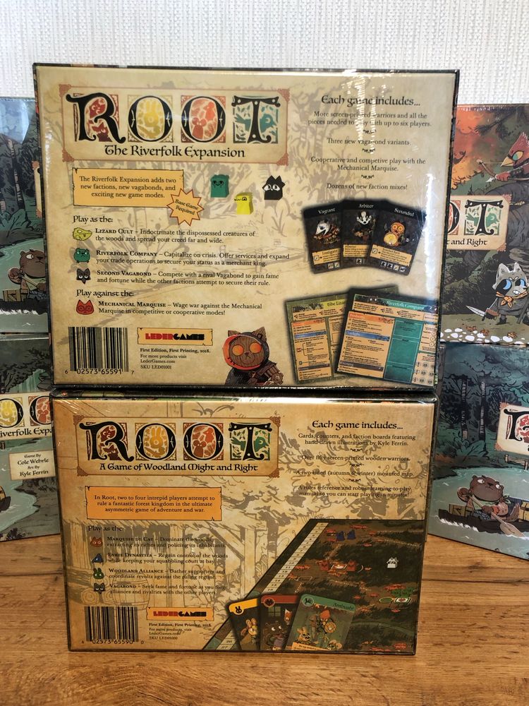 Корни Коріння Root настільна гра