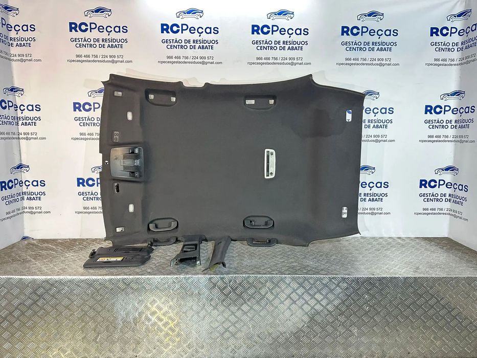 .Conjunto Interior Tecto Cúpula Preto Original Mercedes W176 2013 - 2018