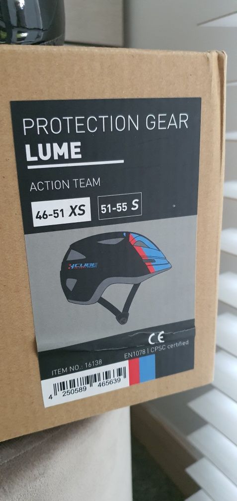 Kask na rower dla dziecka w wieku 2 - 4 / Cube Lume XS / jak nowy