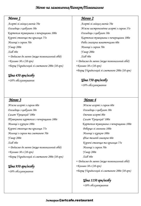 Поминальні обіди Поминки Поділ