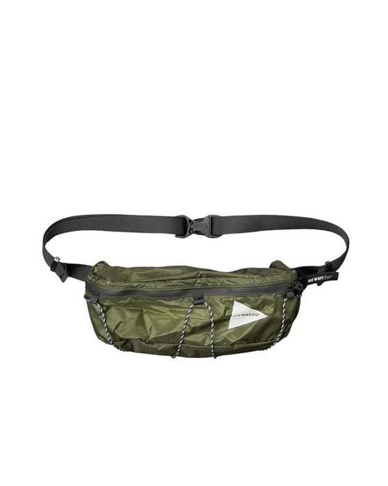 Сумка And Wander Nylon Waterproof Shoulder Bag Green