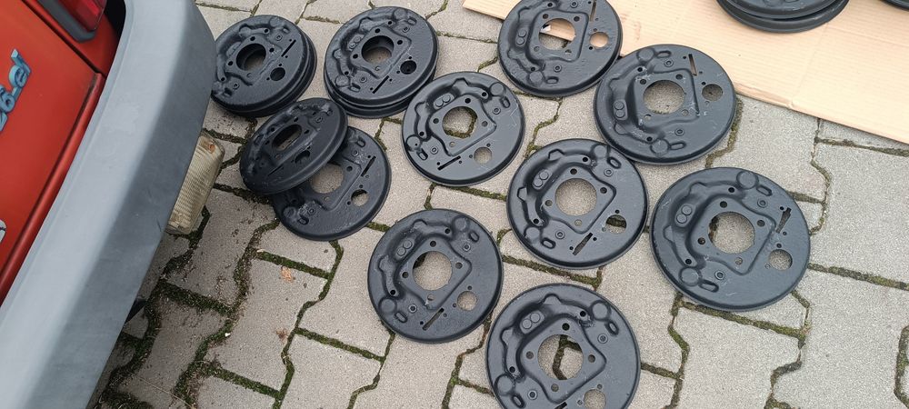 Fiat 126p tarcze kotwiczne oryginalne po regeneracji