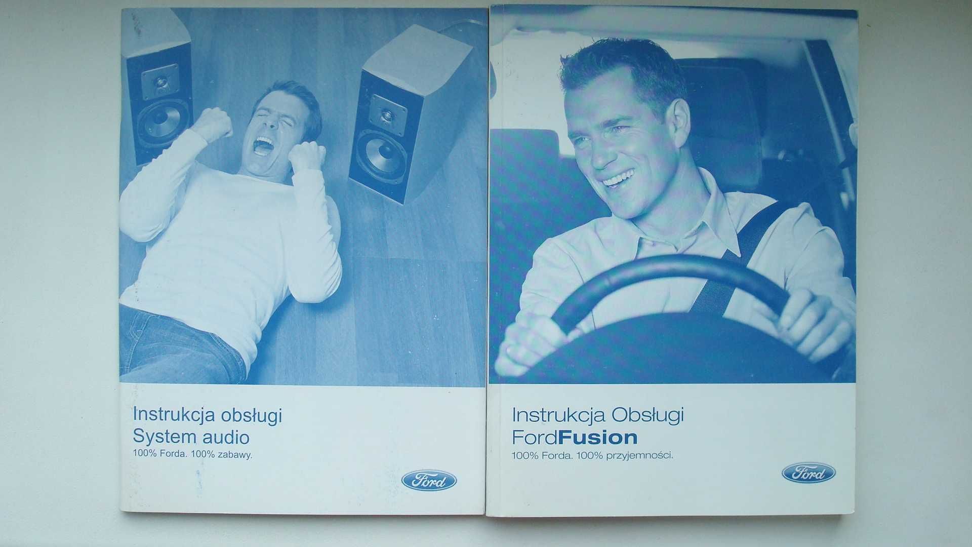 FORD FUSION 2005 -2012 Polska książka obsługi +instrukcja audio radia