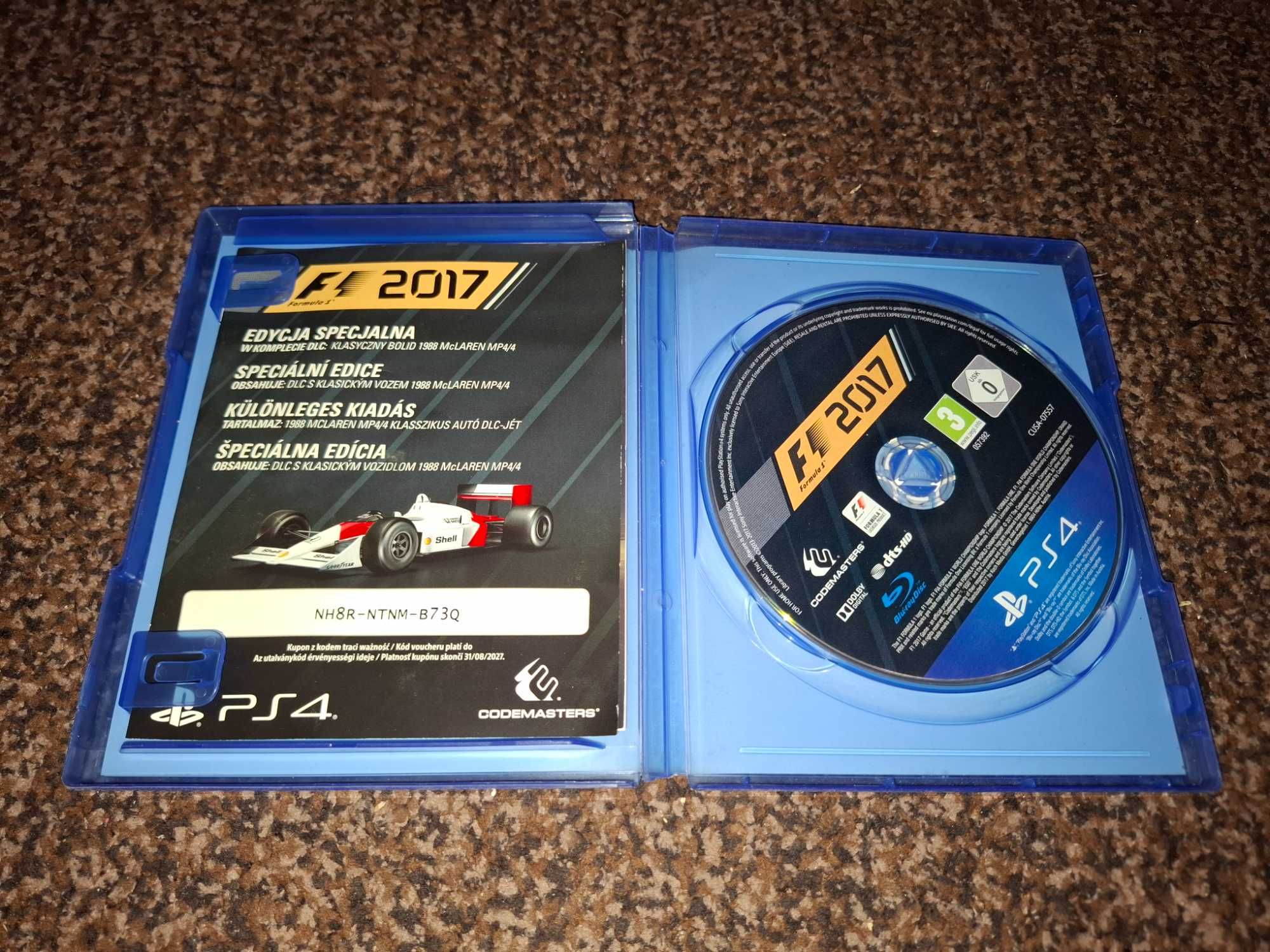 F1 2017 Edycja Specjalna [Polska Dystrybucja] Sony PS4