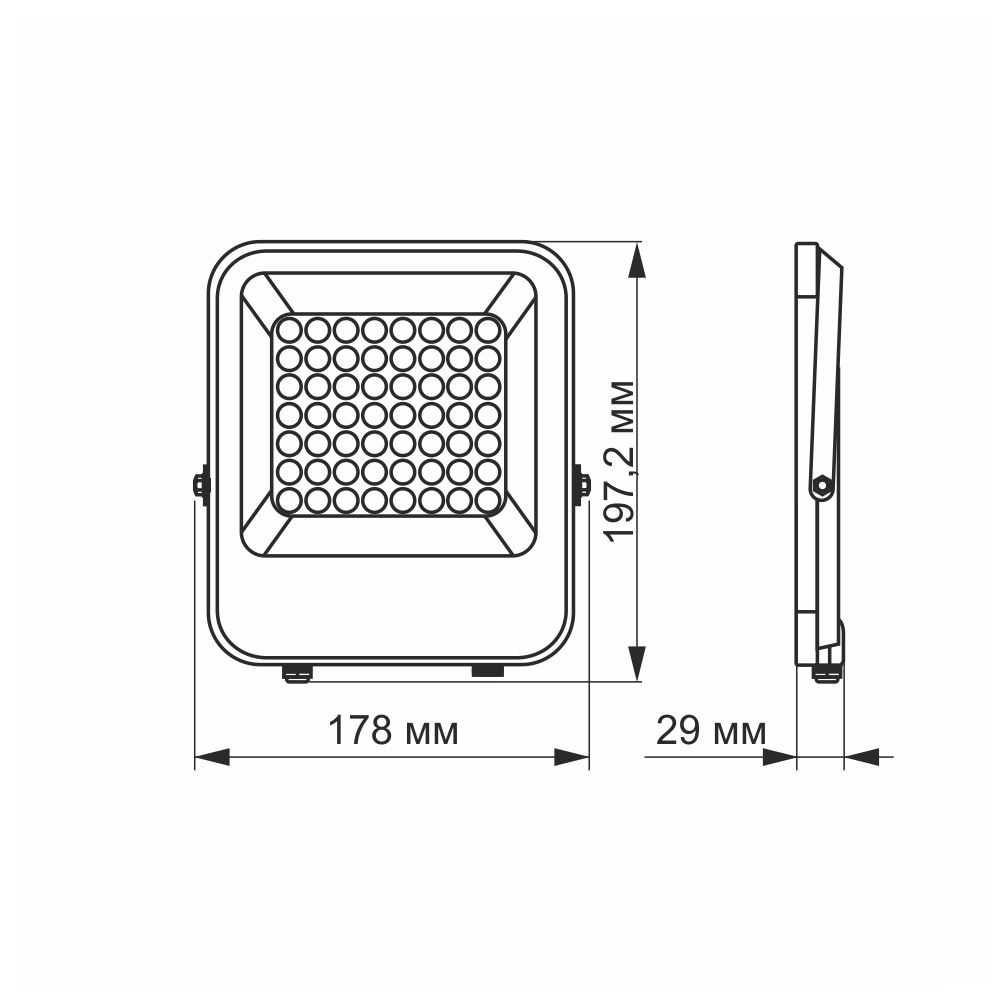 Naświetlacz LED PREMIUM 5000K 30W/50W/100W/200W