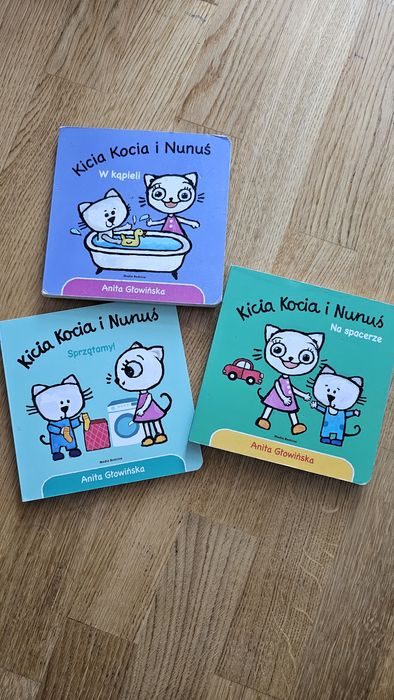Kicia kocia 3 książki w twardej oprawie
