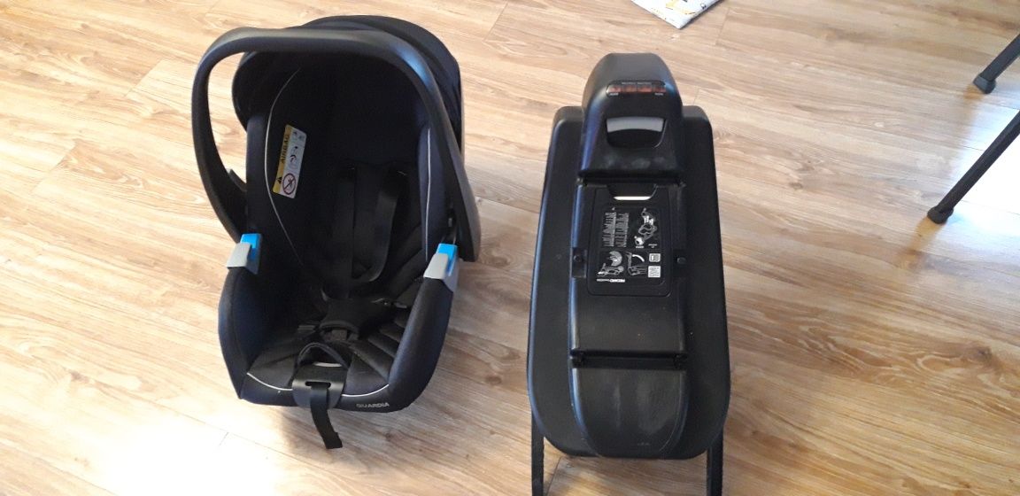 Fotelik Recaro Guardia plus baza isofix Recaro Smartclick