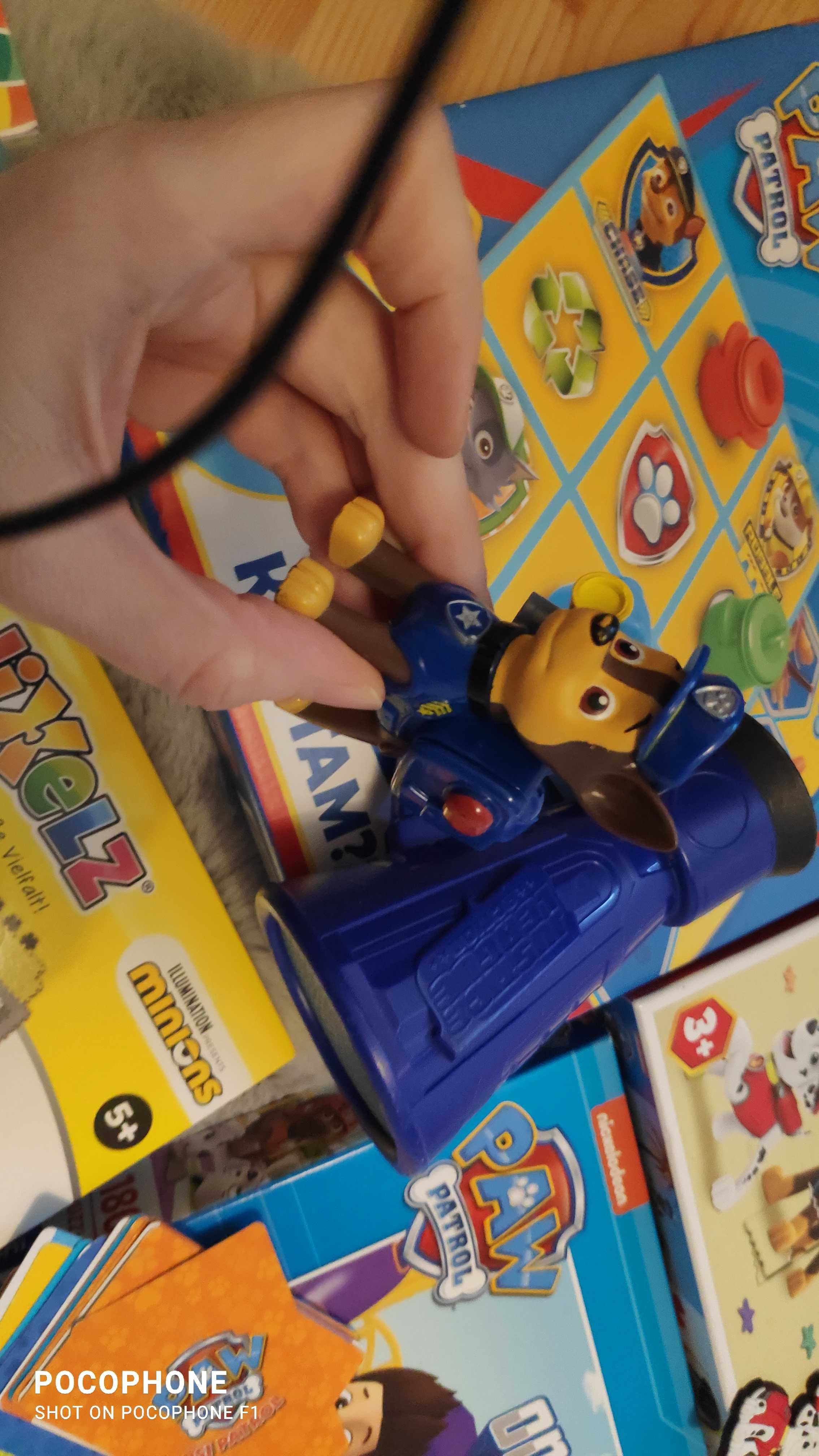 Nowe puzzle psi patrol figurka chase spin master itp
