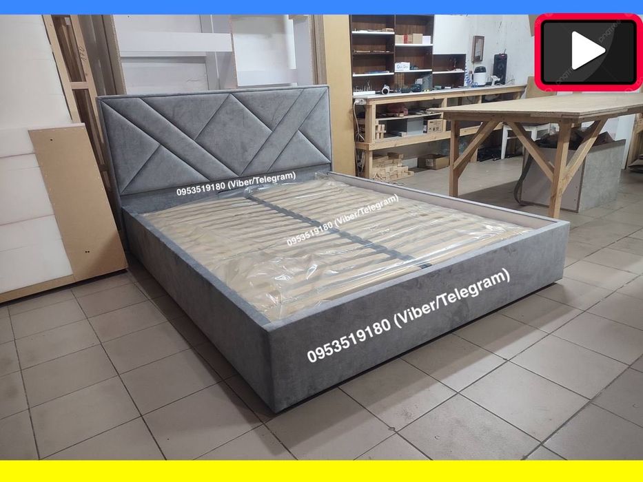 М’яке ліжко з підйомним механізмом Односпальне Полуторне Двоспальне