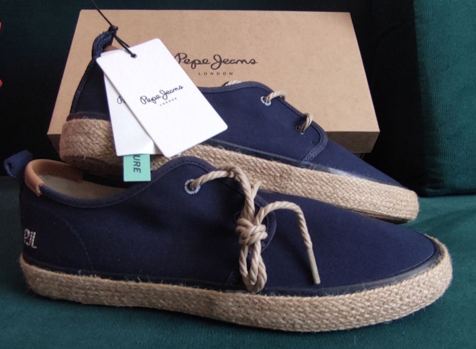 Espadryle męskie 43