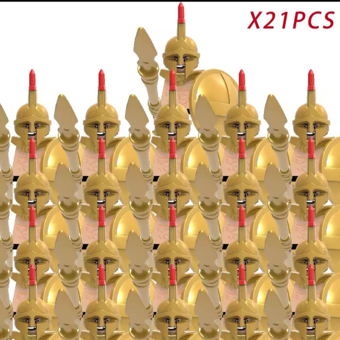 Figurki Gladiatorzy 20szt kompatybilne z LEGO Castle zamek wojsko Cobi