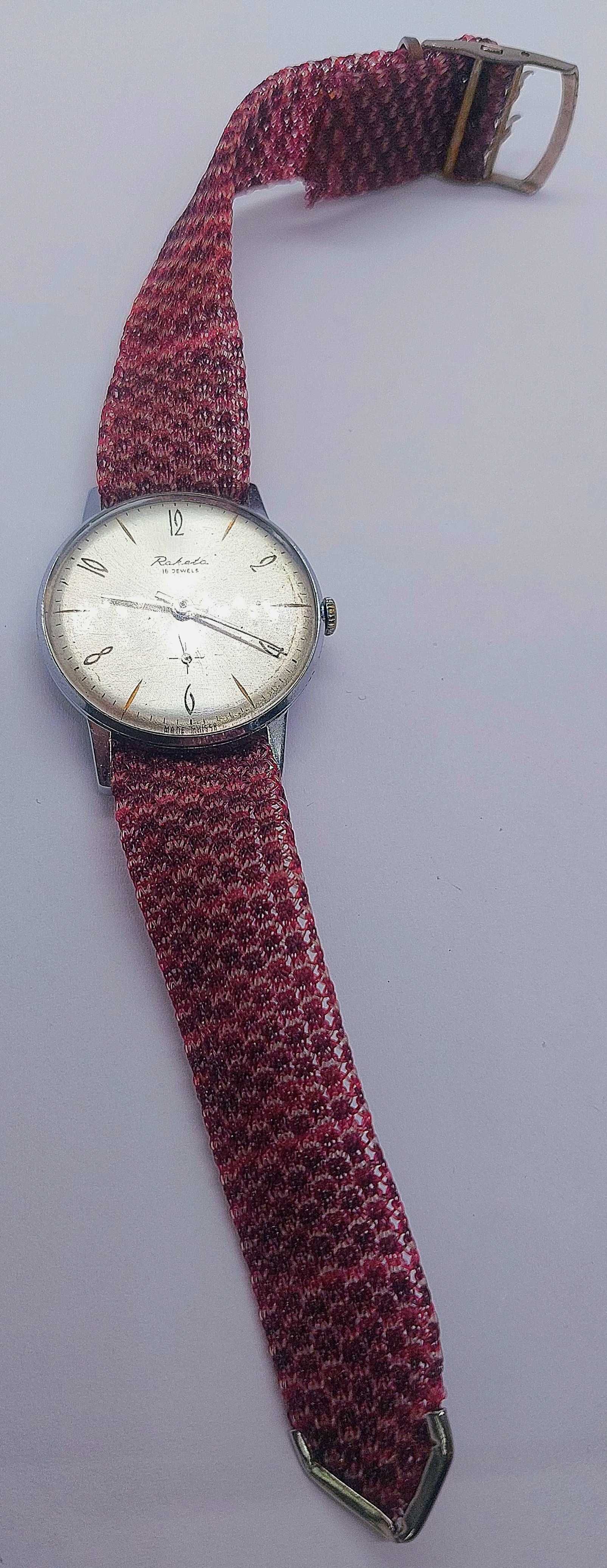 Zegarek Męski Raketa 16 Jewels NAKRĘCANY /Przecena Nowy Lombard /Cz-wa
