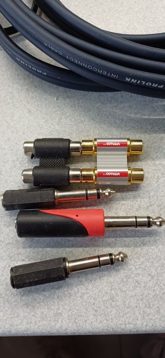 Kable audio 2xRCA prolink zestaw .
