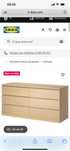 Conjunto de móveis de quarto Ikea Malm
