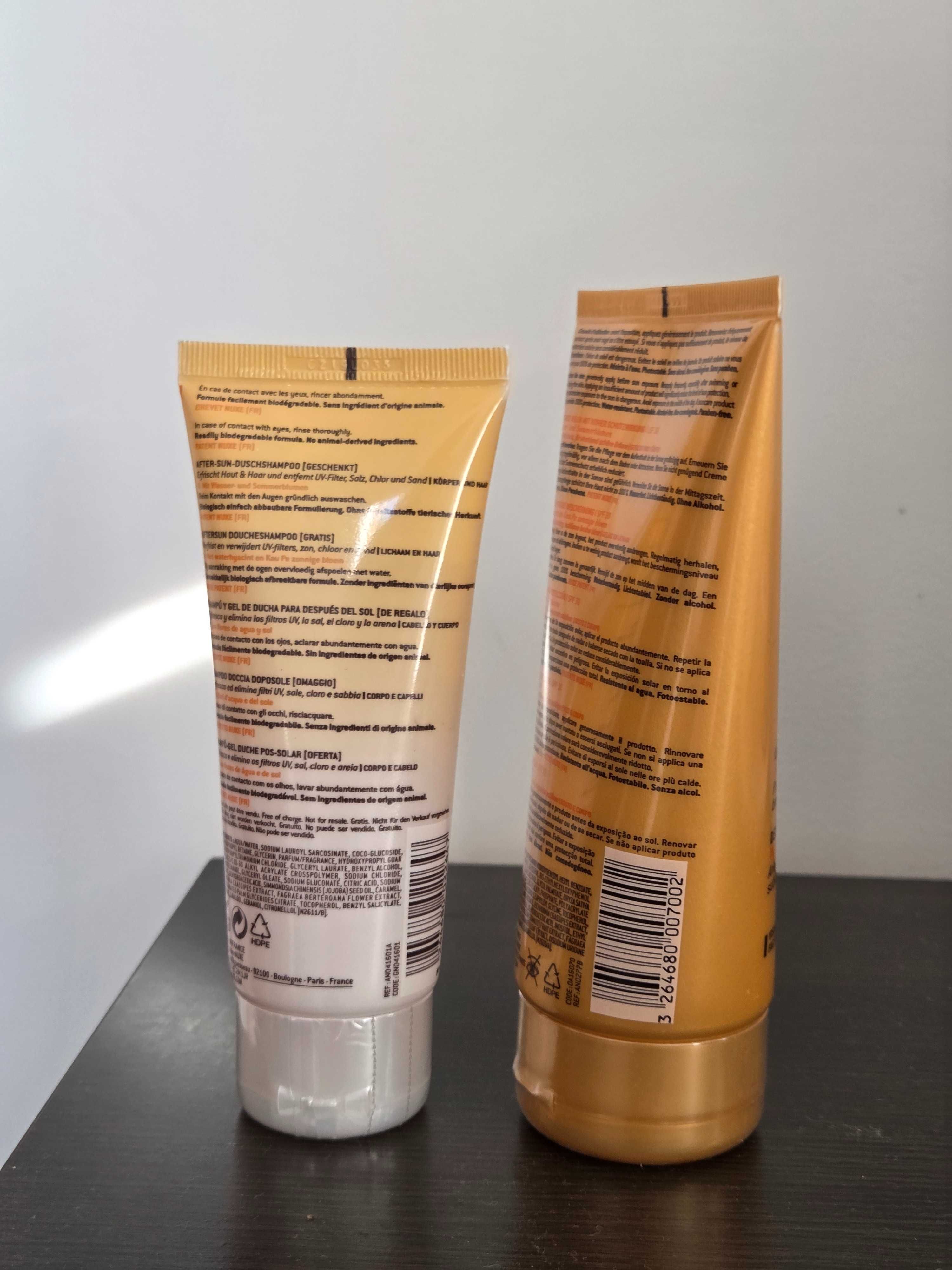 Nuxe sun lotion spf 30 150ml do opalania  i żel pod prysznic gratis