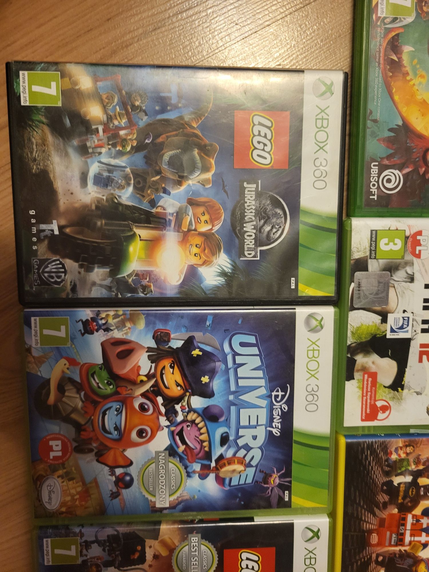 Gry XBOX 360 Fifa Batman LEGO  Universe