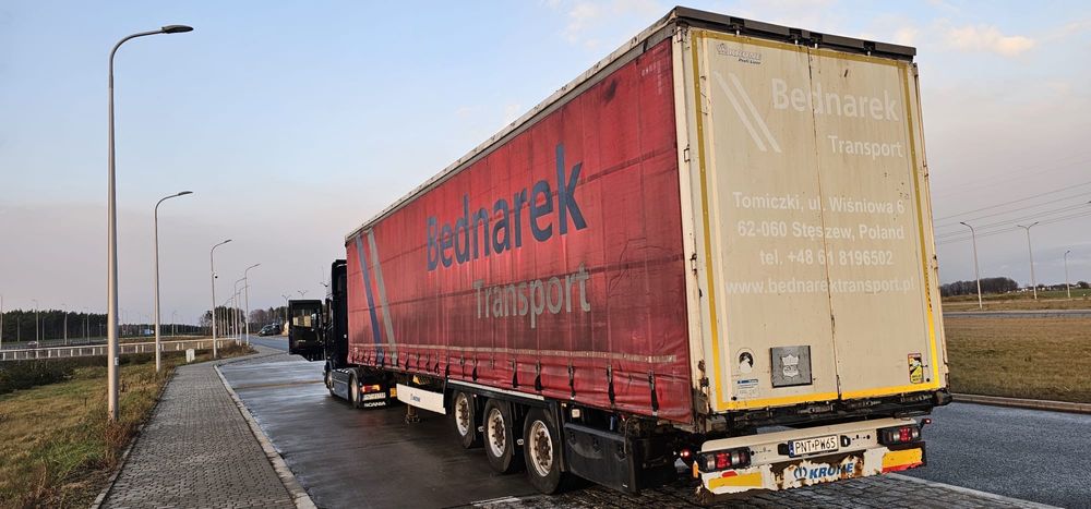 Naczepa Krone doppelstock 2014 r