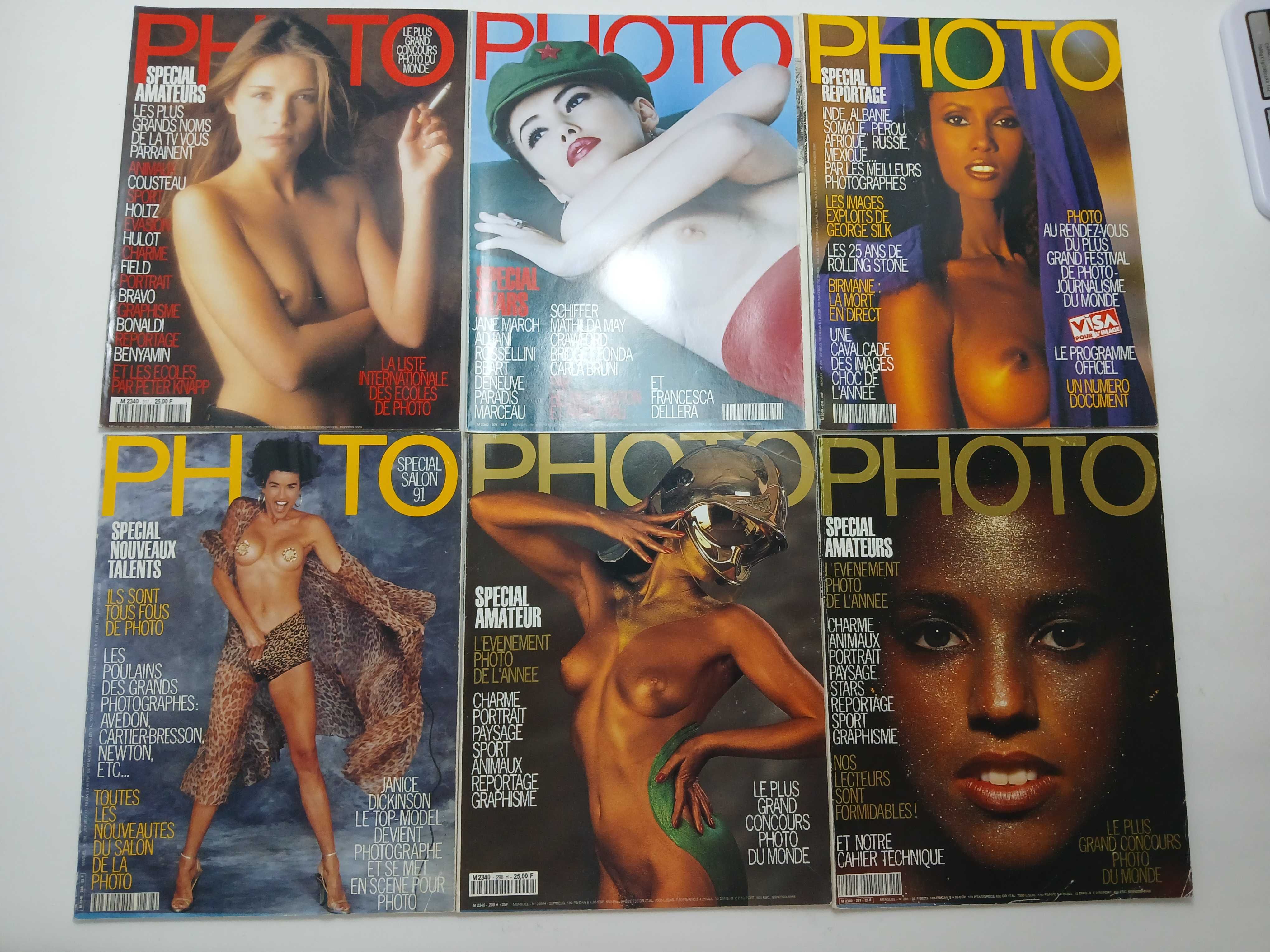 Revistas fotografia erotica / Sensual - PHOTO - Varios numeros