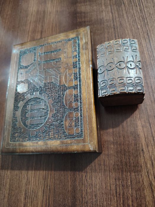 Szkatułki drewniane