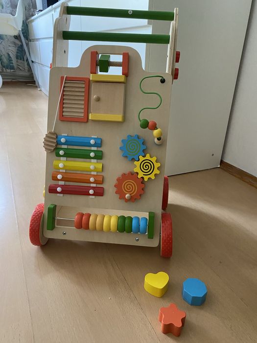 Drewniany pchacz sorter tablica manipulacyjna