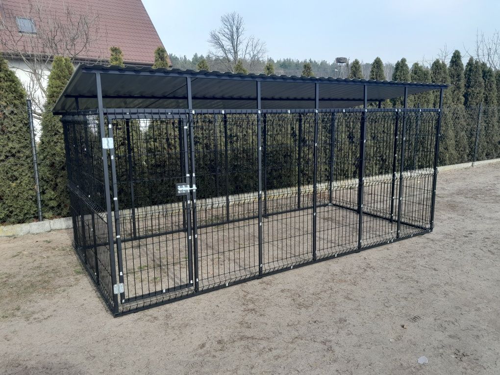 Kojec Boks dla Psa 3x2m Panelowy Kompletny