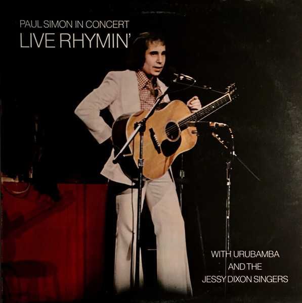 Paul Simon Live In Concert	- - - - -	Live Rhymin'	- - - - -	LP