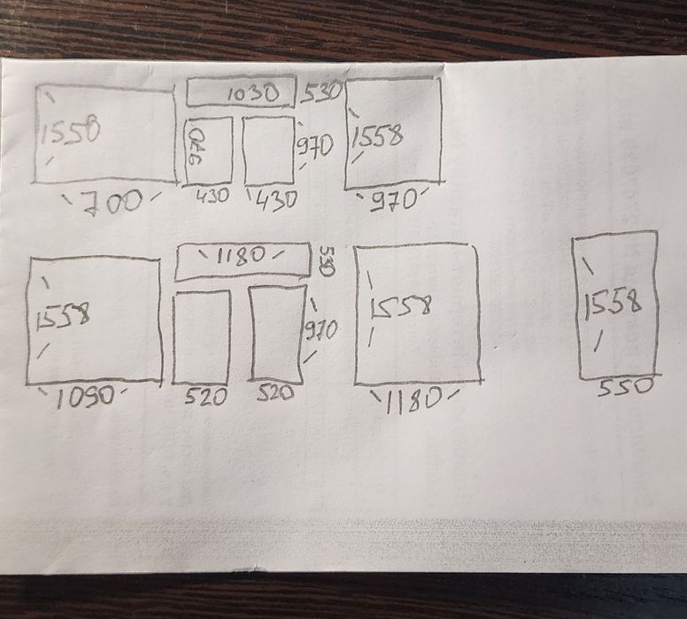 Продам стекла, скло від балконної рами