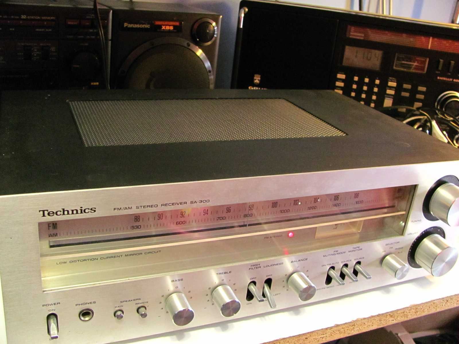 Amplituner wzmacniacz stereo TECHNICS SA-300 - retro vintage