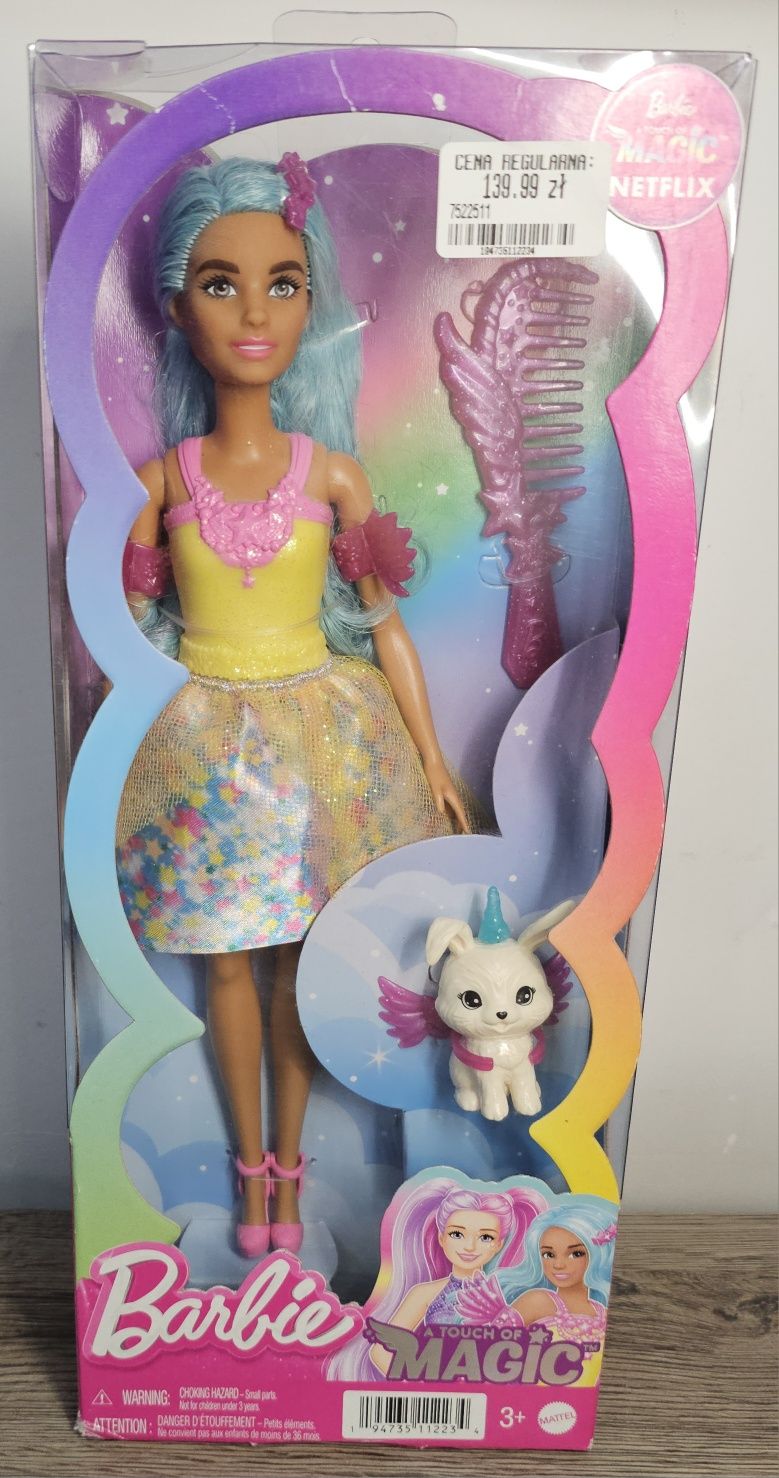 Lalka Barbie Magic plus zwierzątko szczypta magii Teresa