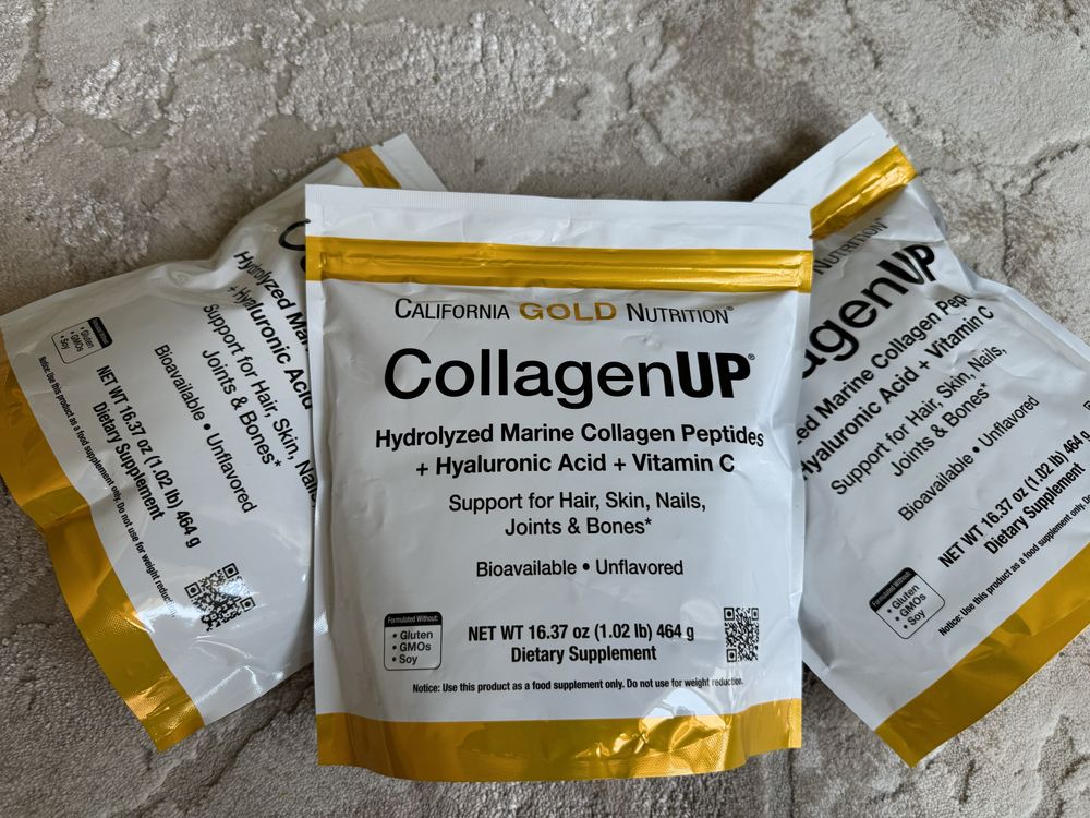 Коллаген Collagen рыбный+ гиалуроновая Кислота California gold, коллаг