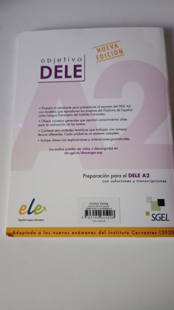 Objetivo DELE A2 Nueva edición