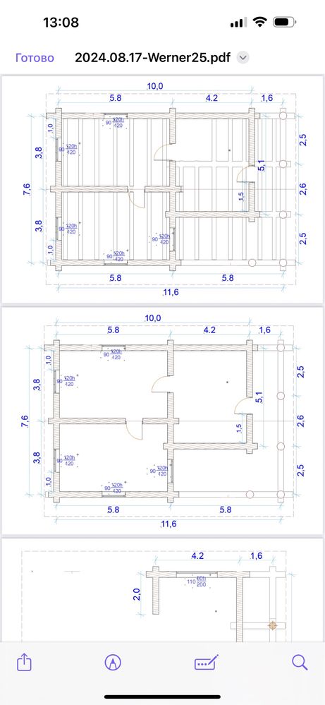 АКЦІЯ. Готовий новий сруб по стар 320тс.грі ціні.