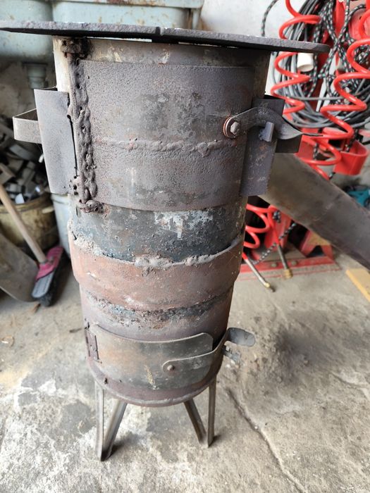 Koza piec do garażu na budowę