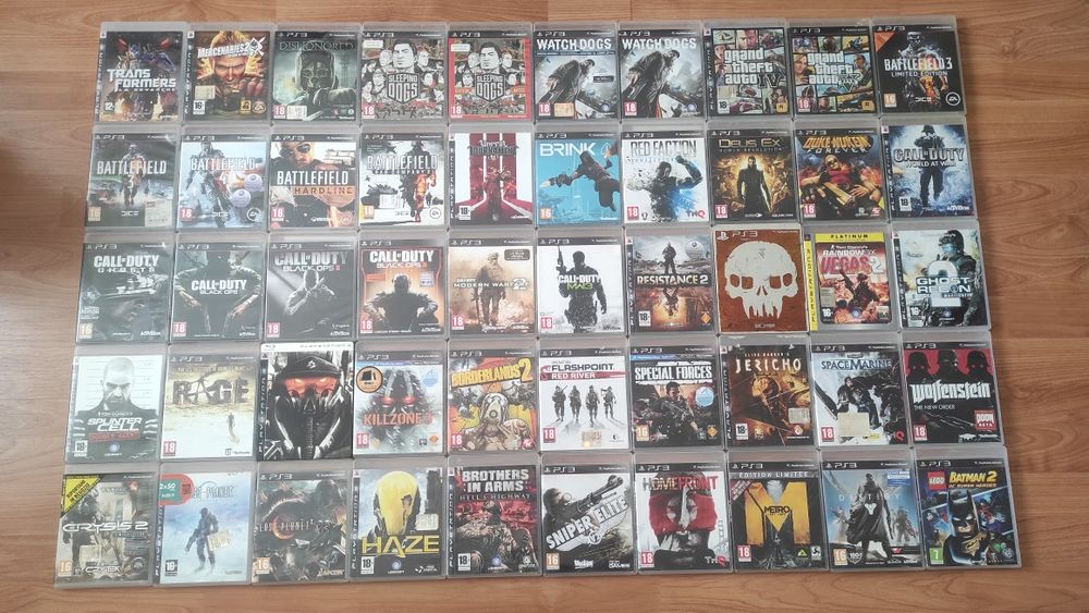 Jogos ps3, PSP, Ds e 3ds