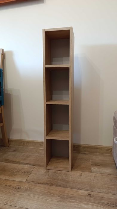 Szafka łazienkowa wisząca otwarta 20x22x100 cm brązowa dąb Cersanit