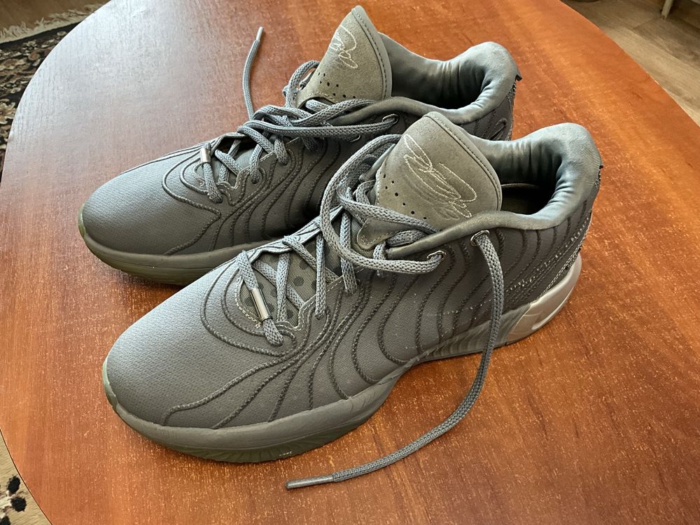 Баскетбольні кросівки Nike LeBron XXI cool grey (Eur 45|us 11)