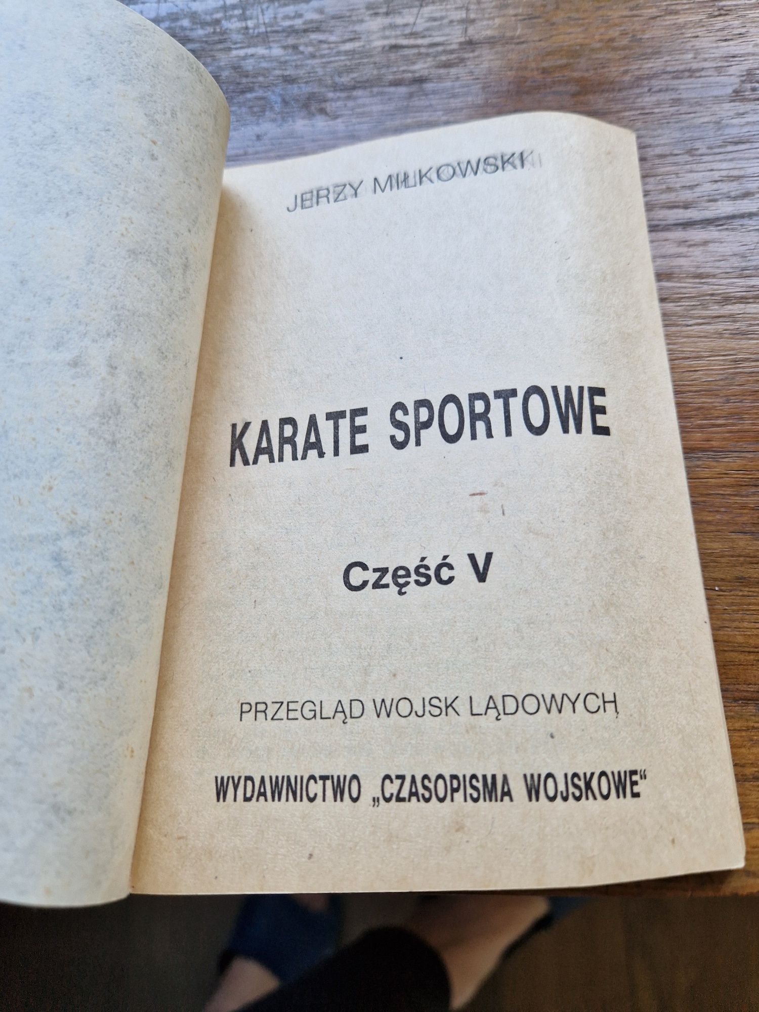 Karate sportowe 5, J. Milkowski