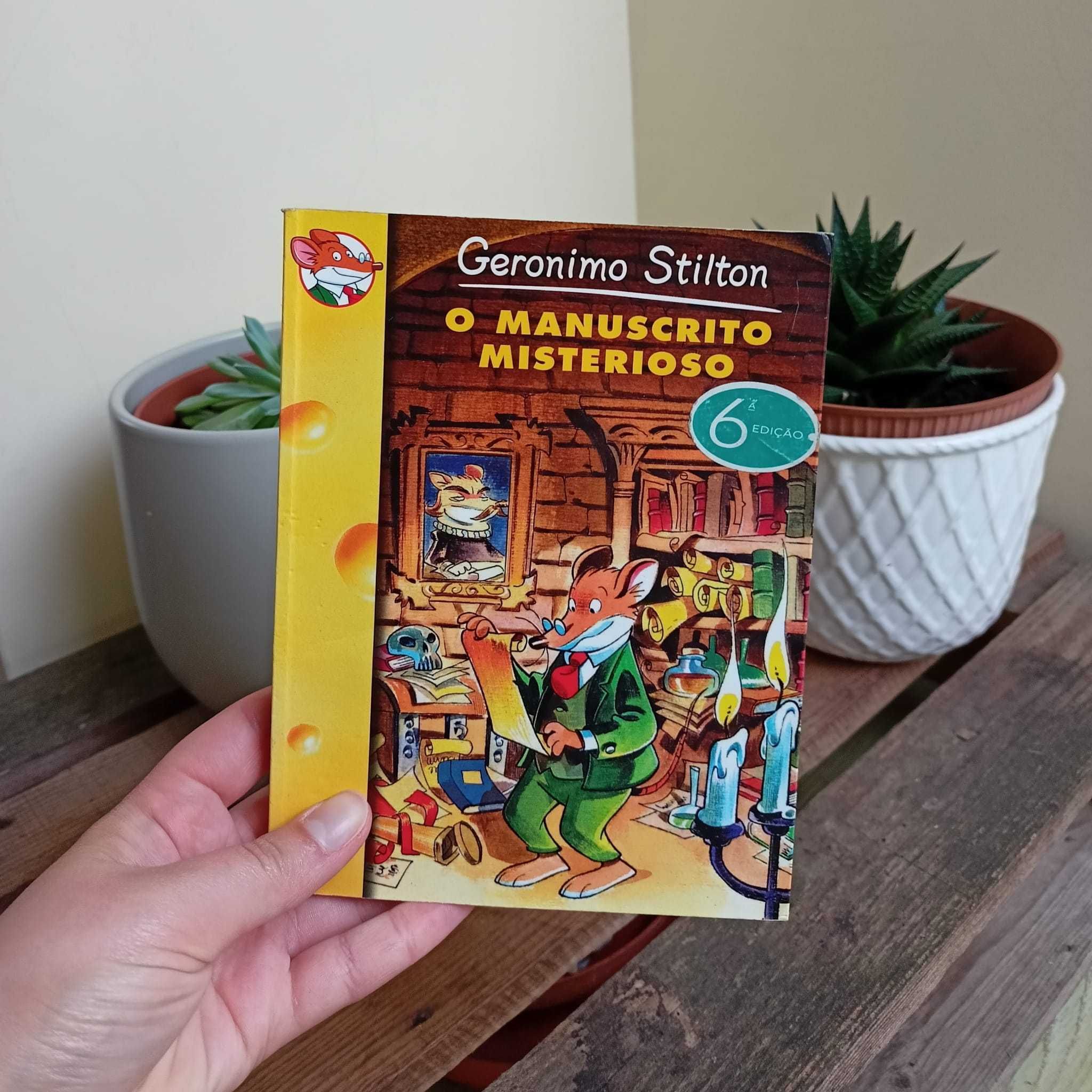 "O Manuscrito Misterioso", de Geronimo Stilton