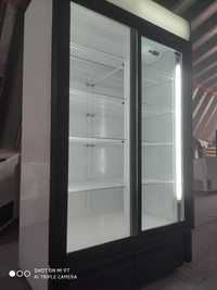Холодильні шафи вітрини Inter 1250 Чорний 42, стан супер. Гарантія