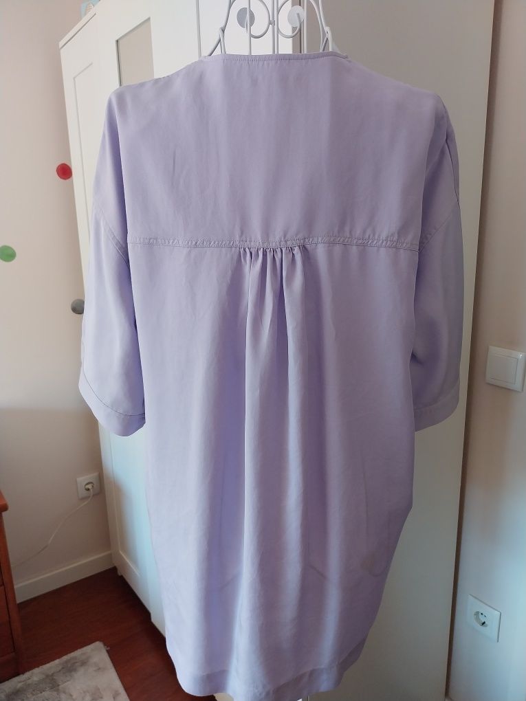 Blusa Lilás, COS, efeito oversize, Tamanho 36, excelente estado