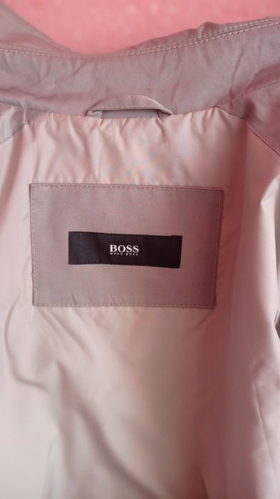 Класичний чоловічий тренч -пальто HUGO BOSS( BOSS)