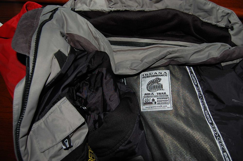 Крутая мужская куртка лыжная iguana nano, мембр 10000 мм, на 52-54 р-р