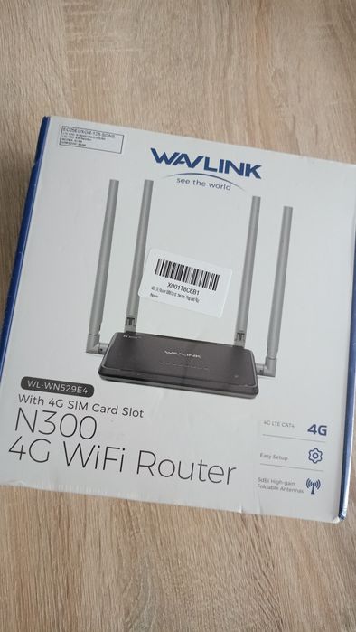 Router Wavlink WL-WN529E4 N300 4G wifi