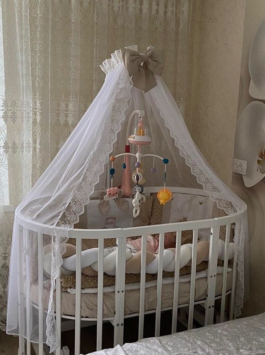 Ліжечко дитяче 7 в 1