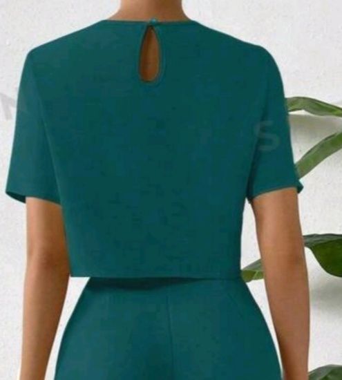 Blusa verde seco