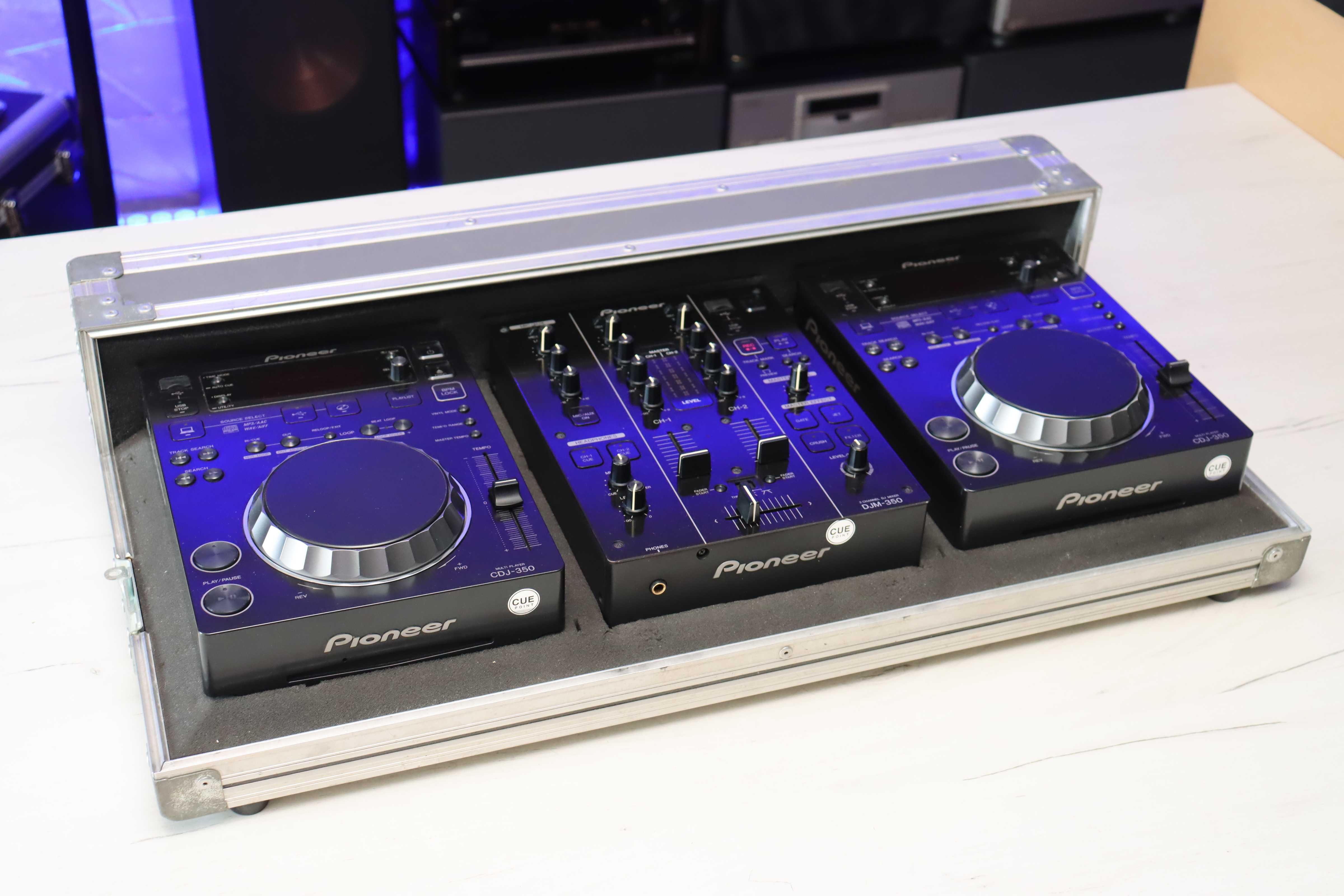 Konsola Pioneer CDJ 350 DJM 350 Walizka Case