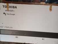 Telewizor Toshiba 65 cali / uszkodzona matryca (nowy)