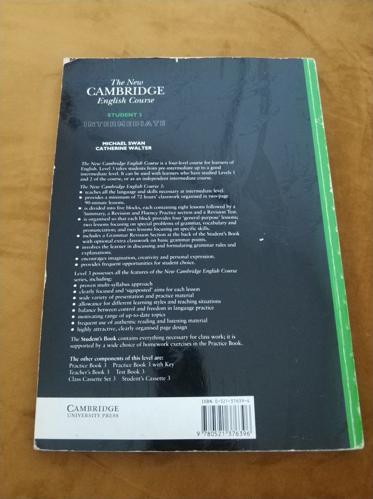 The New Cambridge English Course 3. Student's book Intermediate