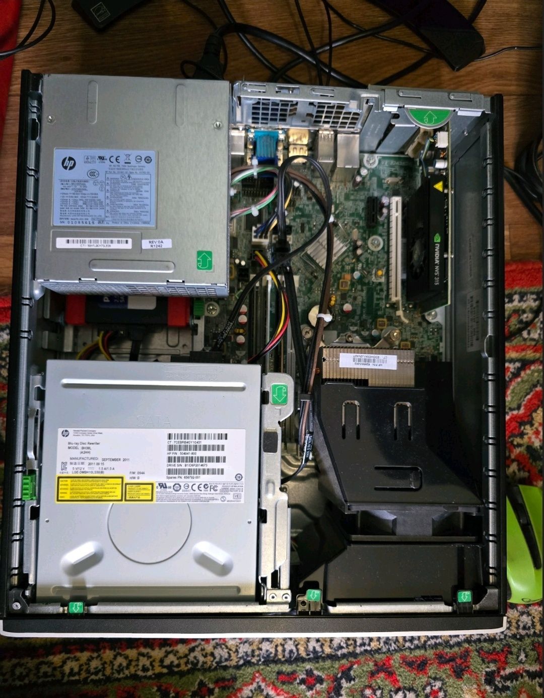 Системний блок HP Elite 8300 SFF i5-3570 RAM 8Gb, SSD 120Gb Nvidia 1gb